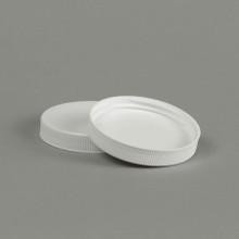 70mm White Screw Top Plastic Lids - 12 ct.  Lappe's Bee Supply
