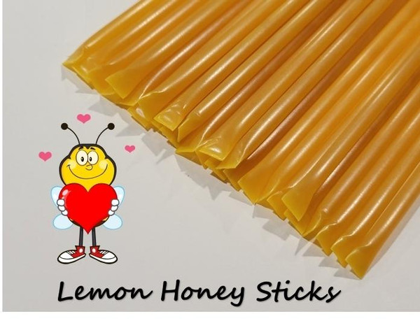 Lemon Honey Sticks For Sale 100 Count Bulk  