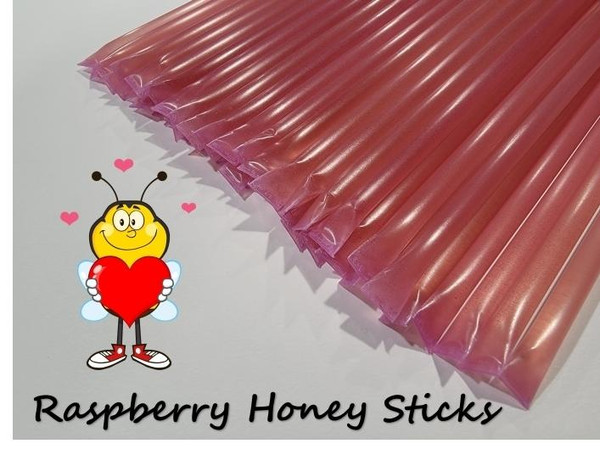 Raspberry Honey Sticks For Sale 100 Count Bulk  