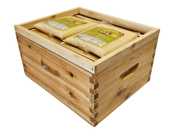 Super Tall Bee Hive Shim Winter Feeding Kit