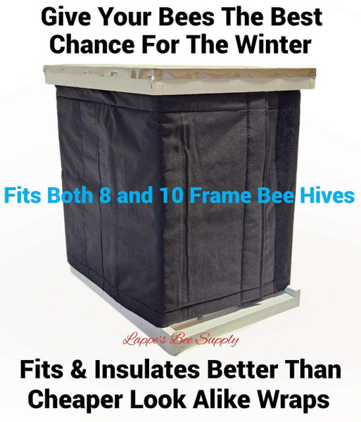 Winter Bee Hive Wraps For Sale - Insulation Fits Both 10 Frame and 8 Frame Bee Hives  Lappe's Bee Supply