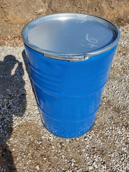 55 Gallon Steel Storage Drums with Lids & Rings  Lappe's Bee Supply