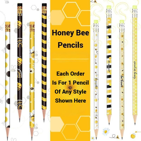 Honey Bee Pencil *Inventory Clearance*  Lappe's Bee Supply