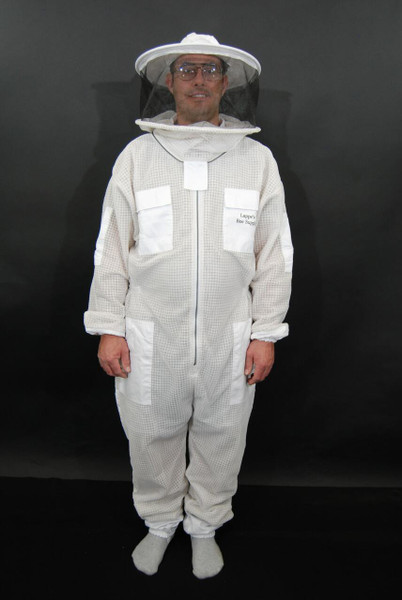 Ventilated Bee Suit With Round Veil  Lappe's Bee Supply