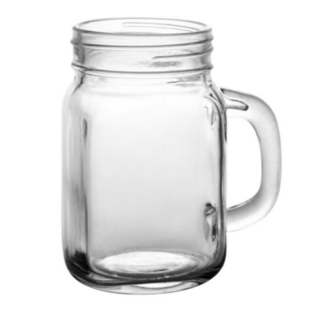 TANGLONG Mason Jar Cups, Mason Jars With Handle And Lids, Mason Jar  Drinking Glasses, Glass Mason Jar Mugs 16 oz –12 Pack