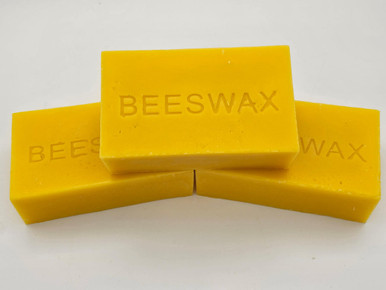 Yellow 1 lb Beeswax Blocks For Sale