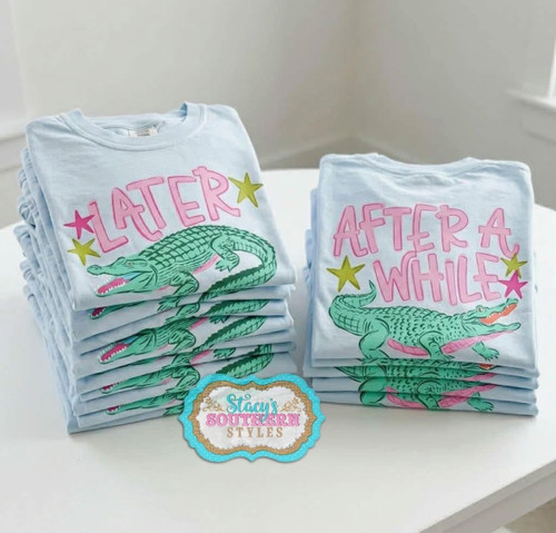 Later Alligator Double Sided Tee