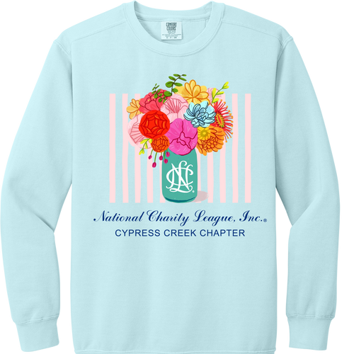 NCL Cypress Creek Floral Sweatshirt