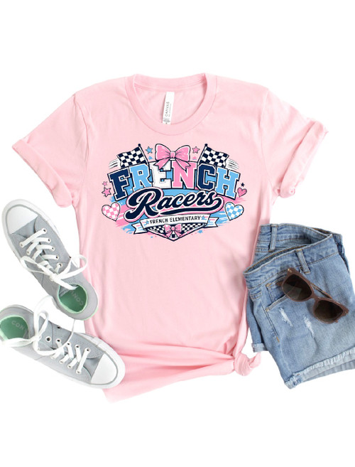 French Coquette Pink Tee