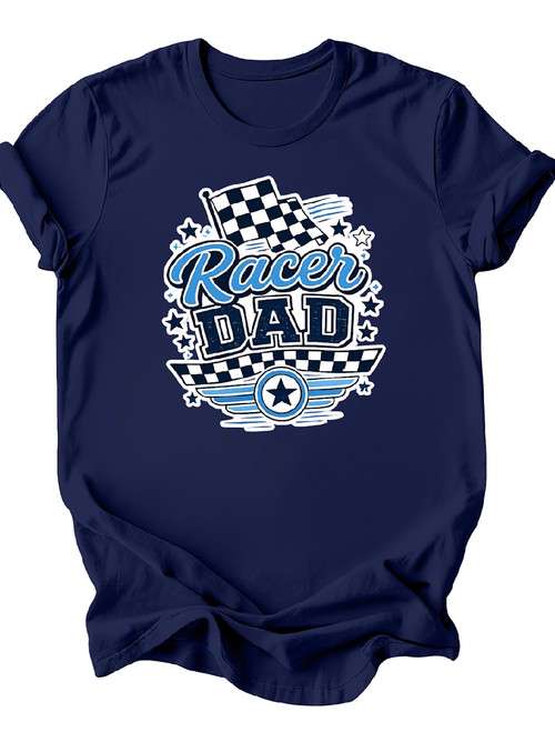 Racer Dad Navy Tee
