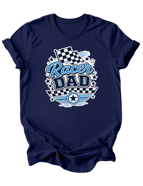 Racer Dad Navy Tee