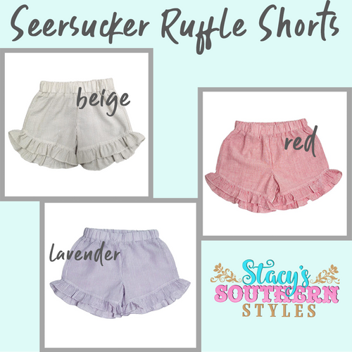 Seersucker Shorts