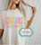 Bright 3 Stripe Mascot Tee - Any School