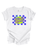 White French Splash Tee