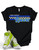 Black Checkered Racers Tee