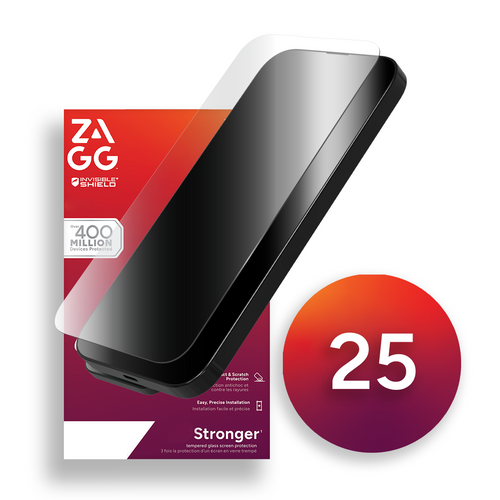 On Demand Clear Protect Smart Screen Protector Film for Small Smartphone (25 Pack)