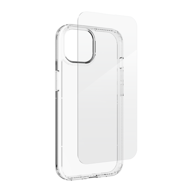 IFROGZ Defence Case  & Screen Bundle iPhone 15 (Clear)