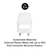 mophie Essentials Power Adapter Dual USB-C-PD-50W (White) EU Adapter