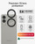 InvisibleShield Premium Glass Elite (CameraRings) Samsung Galaxy S25 Edge (Black)