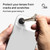 InvisibleShield Premium Lens Protection (CameraRings) Apple iPhone 17 Air