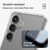 ZAGG Crystal Palace Case with Kickstand for Samsung Galaxy S25 Plus (Clear)