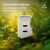 mophie | Speedport 45 GaN Wall Adapter (White) - Europe