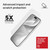 Advanced impact and scratch protection - 5x stronger than traditional tempered glass