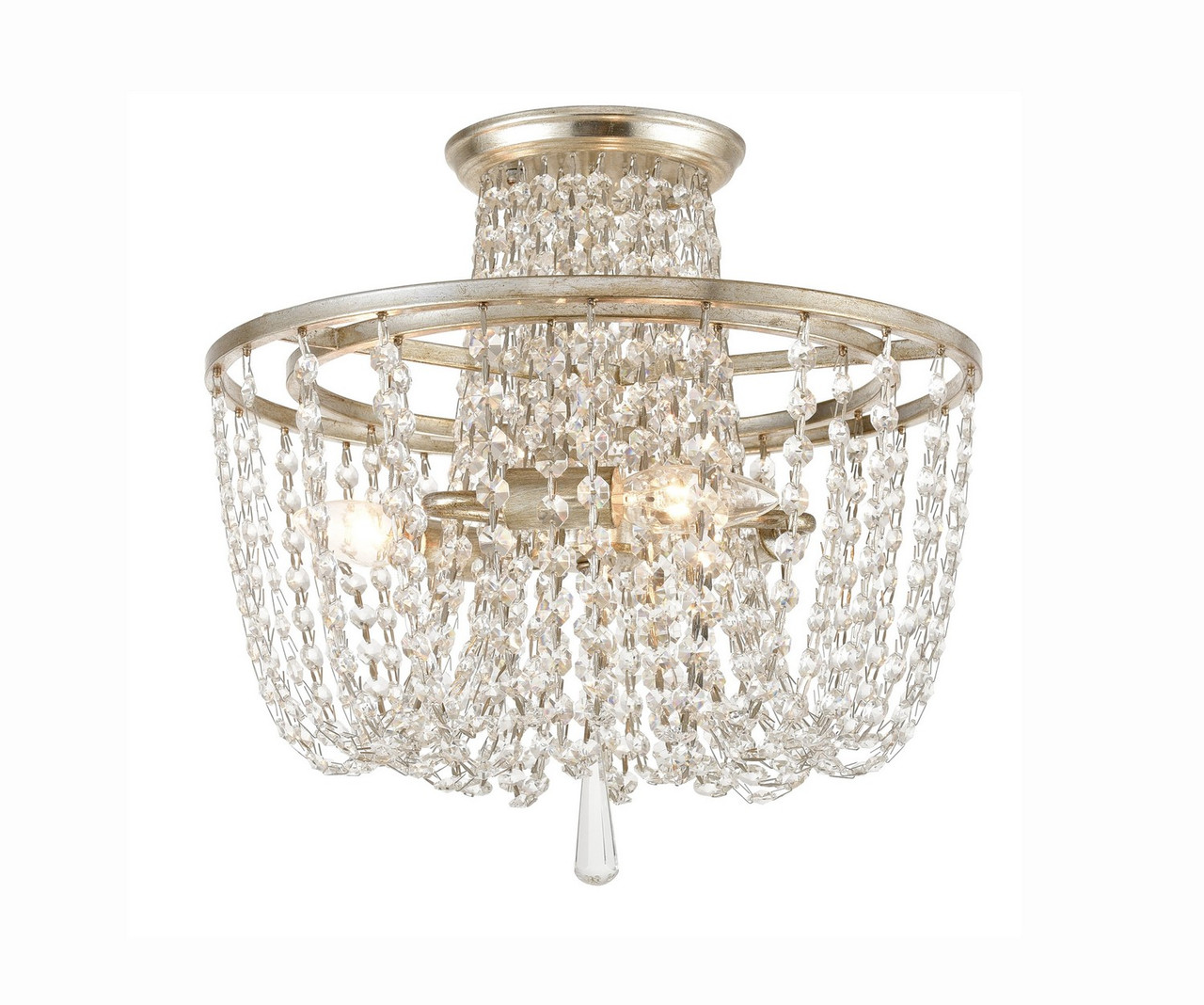 Crystorama Arcadia Semi Flush Mount