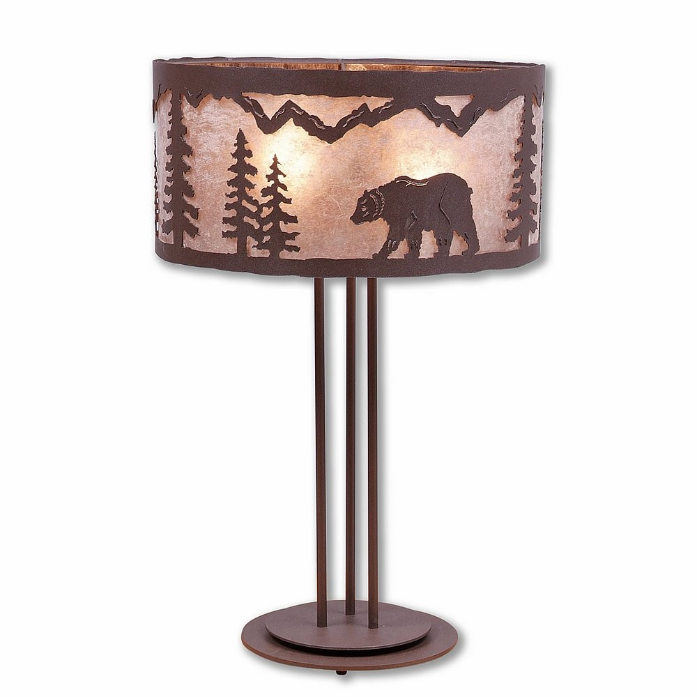 Avalanche Ranch Kincaid-Mountain Bear Table Lamp