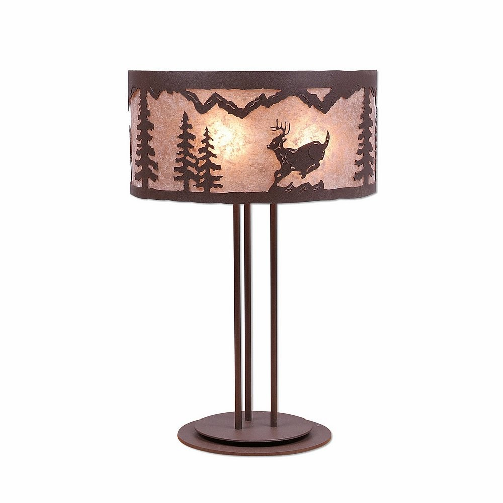 Avalanche Ranch Kincaid-Mountain Deer Desk Lamp