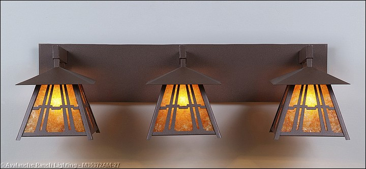 Avalanche Ranch Smoky Mountain-Eastlake Bath Vanity Light