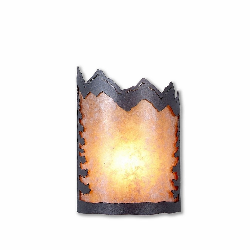 Avalanche Ranch Cascade-Rustic Wall Sconce