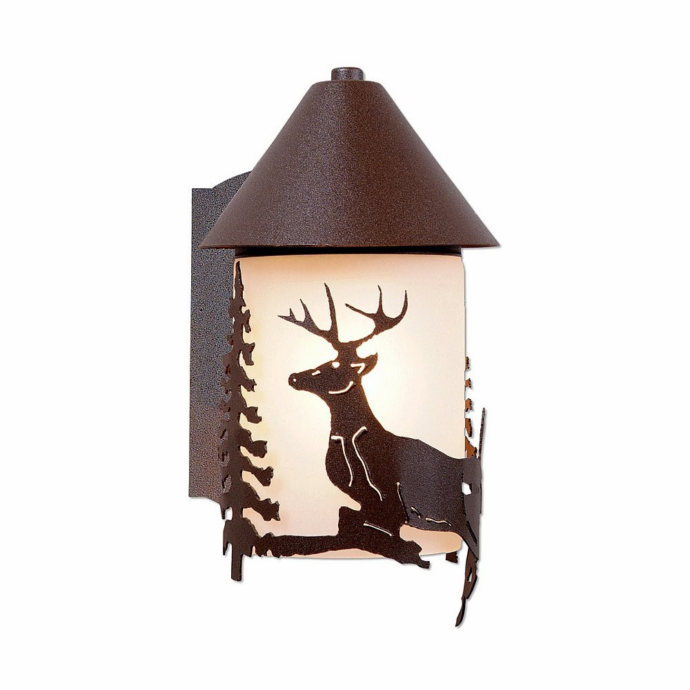 Avalanche Ranch Denali-Deer Wall Sconce