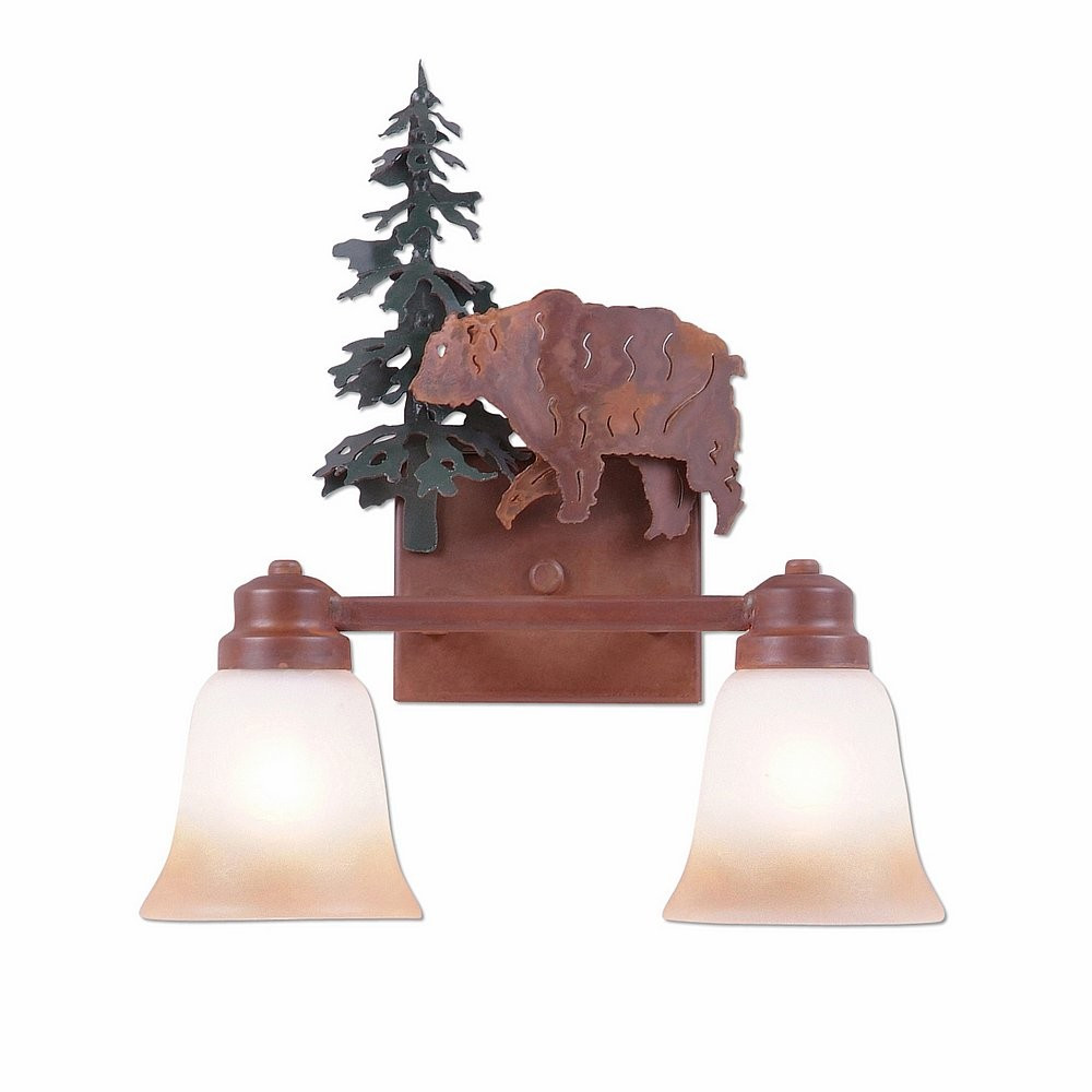 Avalanche Ranch Parkshire-Bear Vanity Light