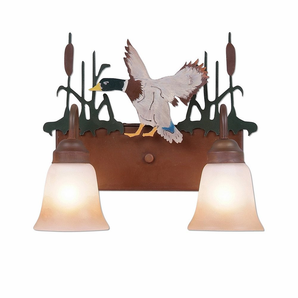 Avalanche Ranch Denali Mallard Duck Bath Vanity Light