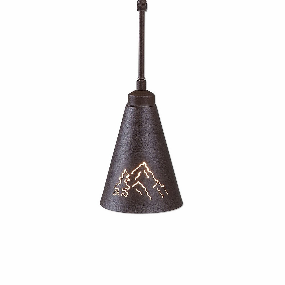 Avalanche Ranch Canyon Iron Pendant