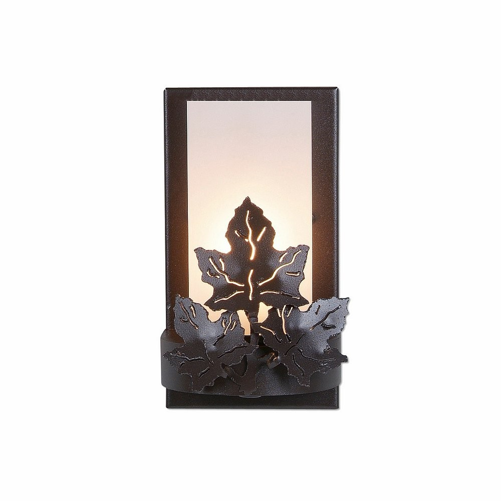 Avalanche Ranch Wisley-Maple Leaf Wall Sconce