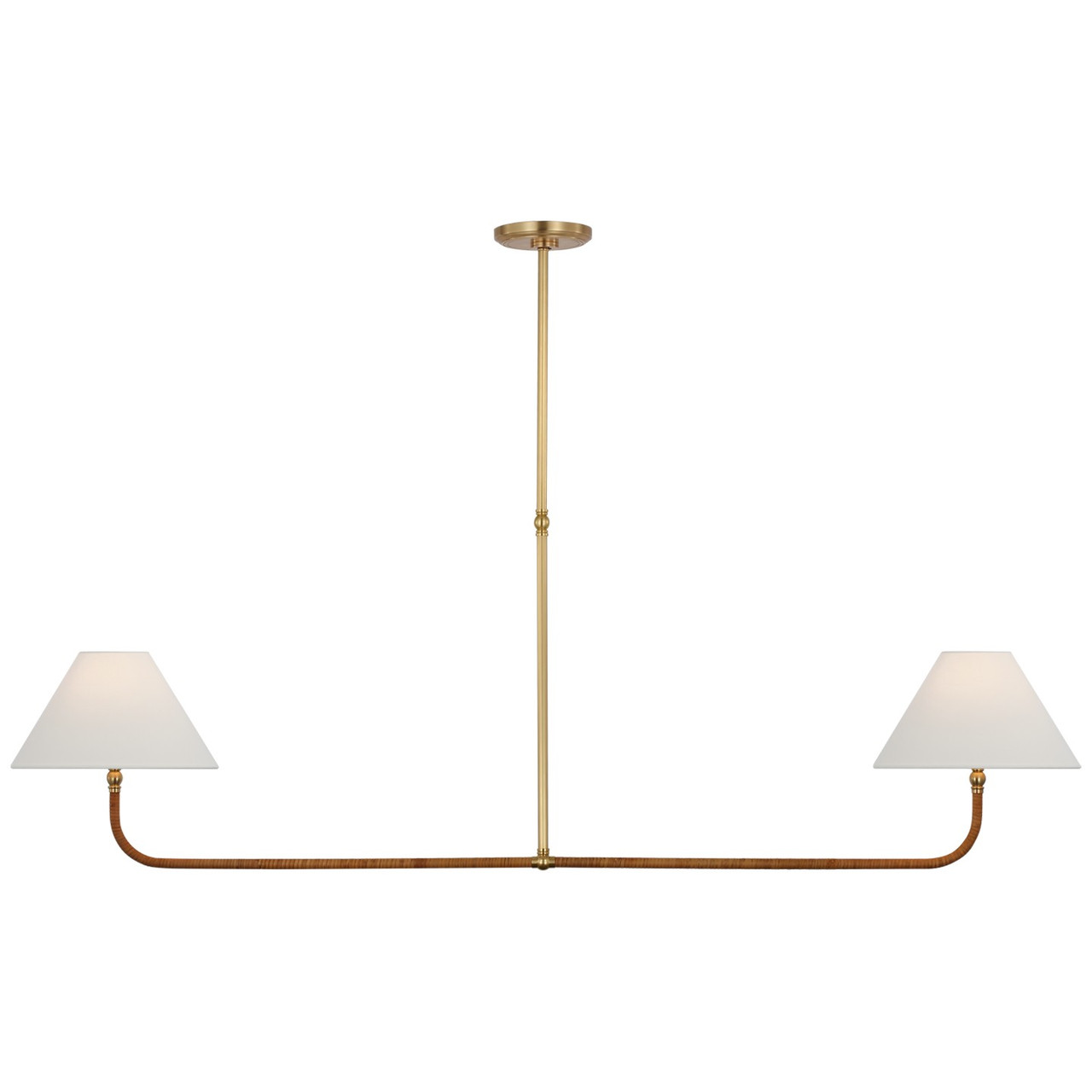 Visual Comfort Chapman & Myers Basden Linear Chandelier