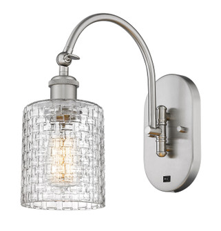 Ballston One Light Wall Sconce in Brushed Brass (405|518-1W-BB-G1113)