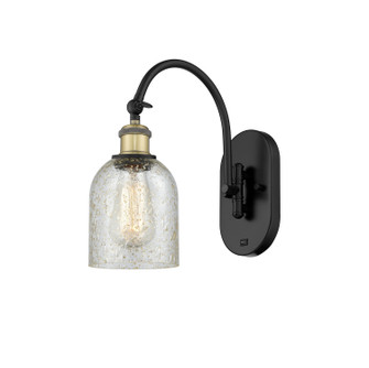 Ballston One Light Swing Arm in Black Antique Brass (405|518-1W-BAB-G259)
