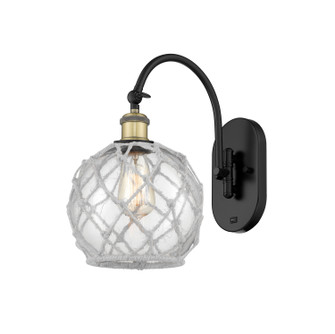 Ballston LED Wall Sconce in Black Antique Brass (405|518-1W-BAB-G122-8RW-LED)