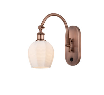 Ballston LED Wall Sconce in Antique Copper (405|518-1W-AC-G461-6-LED)