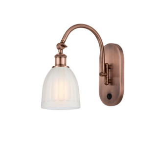 Ballston One Light Wall Sconce in Antique Copper (405|518-1W-AC-G441)