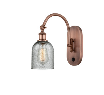 Ballston One Light Swing Arm in Antique Copper (405|518-1W-AC-G257)