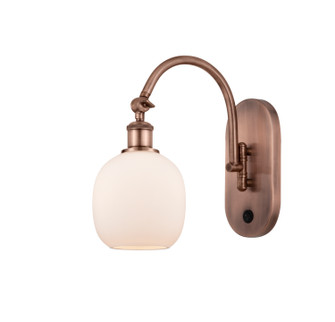 Ballston LED Wall Sconce in Antique Copper (405|518-1W-AC-G101-LED)