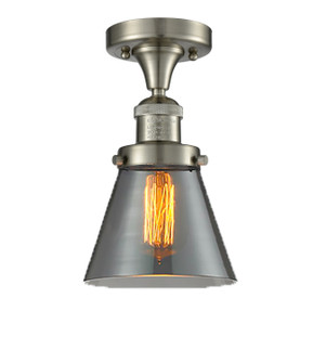 Franklin Restoration One Light Semi-Flush Mount in Brushed Satin Nickel (405|517-1CH-SN-G63)