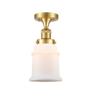 Franklin Restoration LED Semi-Flush Mount in Satin Gold (405|517-1CH-SG-G181-LED)