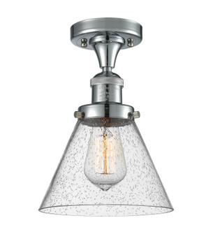 Franklin Restoration LED Semi-Flush Mount in Polished Chrome (405|517-1CH-PC-G44-LED)