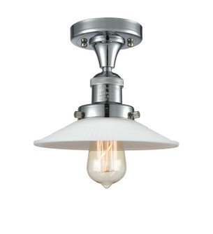 Franklin Restoration One Light Semi-Flush Mount in Polished Chrome (405|517-1CH-PC-G1)
