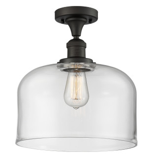 Franklin Restoration One Light Semi-Flush Mount in Oil Rubbed Bronze (405|517-1CH-OB-G72-L)
